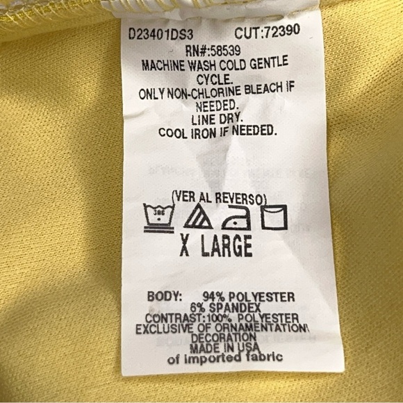 Juniors XL Speechless Yellow Event Party Formal Dress Prom Cocktail Pleated - Picture 8 of 15